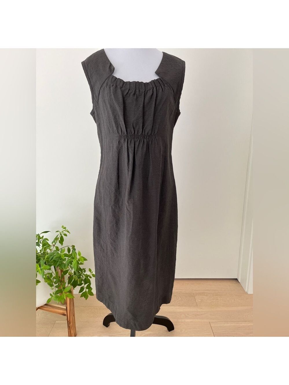 COMRAGS Dress Sleeveless Square Neck Empire Waist Ruching Party Cocktail Canada